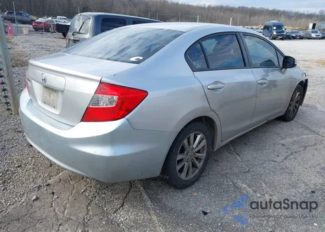 2012 Honda Civic Ex z USA, uszkodzony, nr VIN 19XFB2F89CE049075